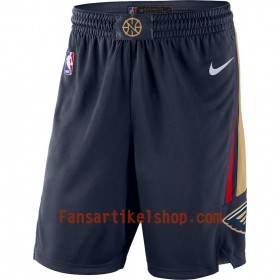 NBA New Orleans Pelicans Herren Shorts Navy 2018-19 Nike Swingman